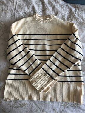 Zara Striped Knit Sweater